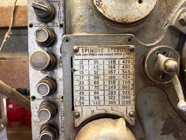 Carlton Radial Arm Drill 3 phase 440