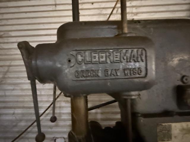 Cleereman Green Bay Morris Taper Drill Press 265303 phase 440