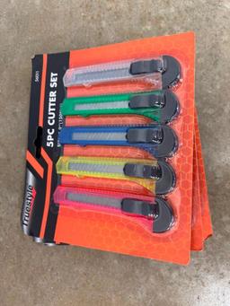 Truestyle 5PC Retractable Cutter Set - 5 packs