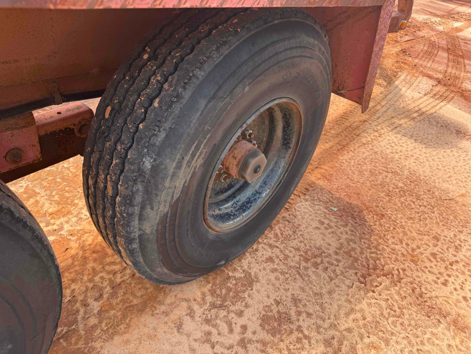 1990 Sherman CRT-372-1 Reel Trailer