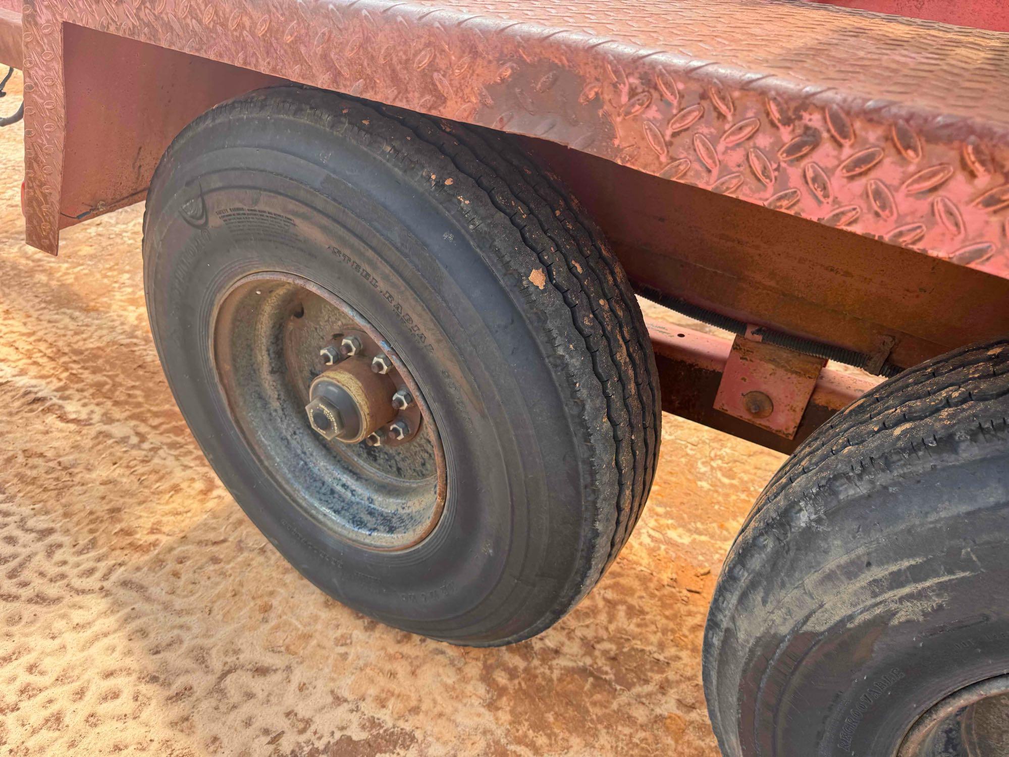 1990 Sherman CRT-372-1 Reel Trailer