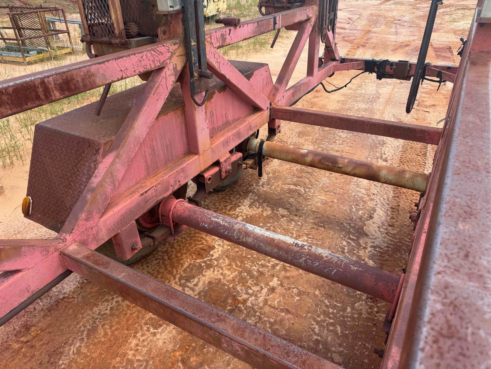 1990 Sherman CRT-372-1 Reel Trailer