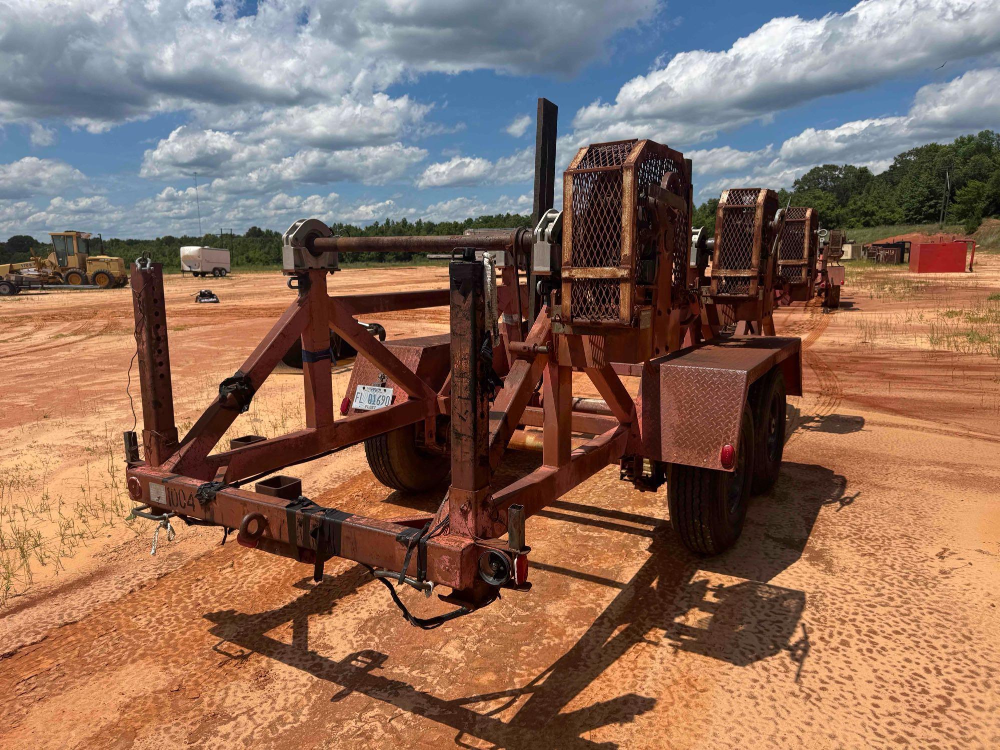 1990 Sherman CRT-372-1 Reel Trailer