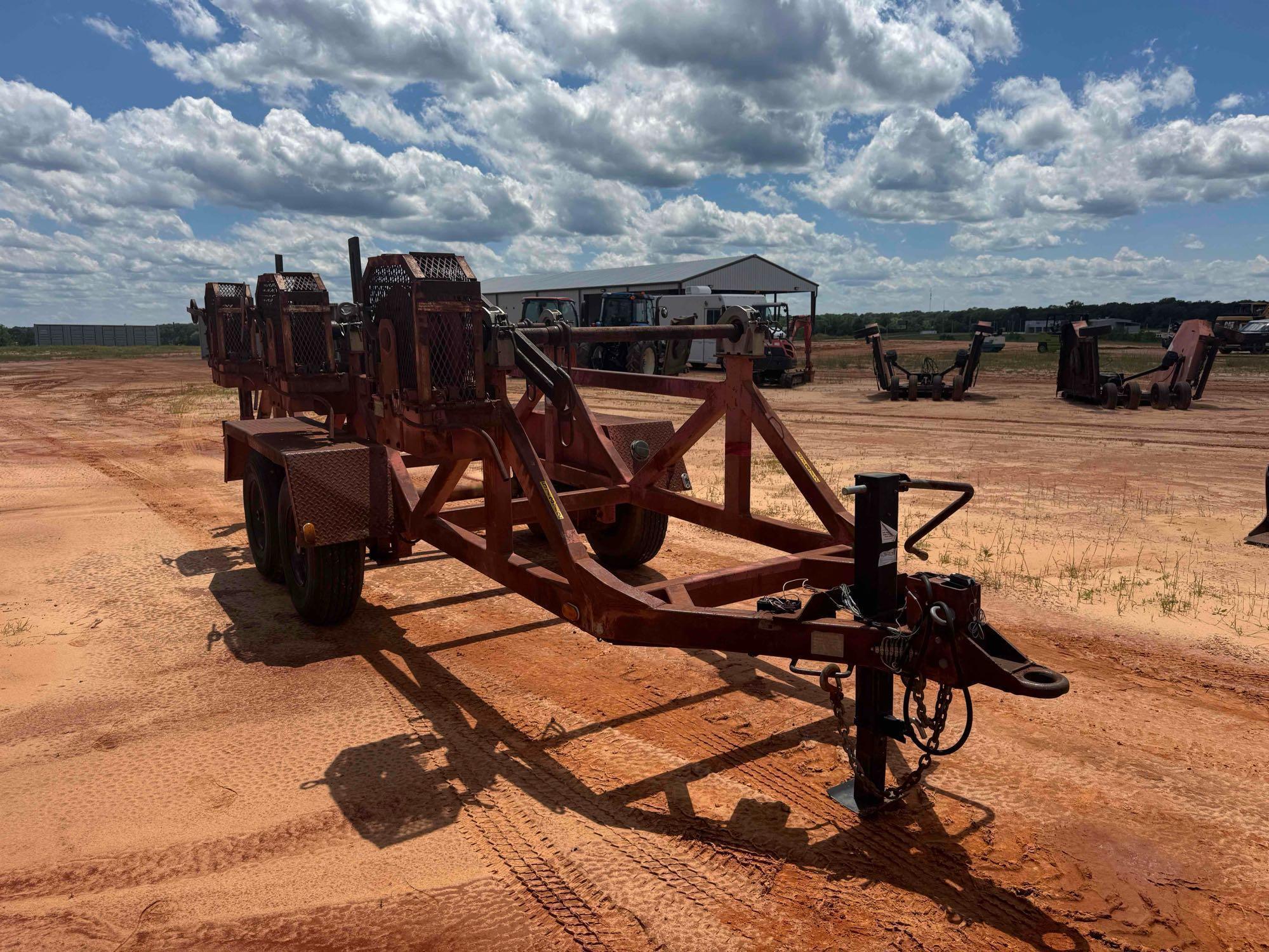 1990 Sherman CRT-372-1 Reel Trailer