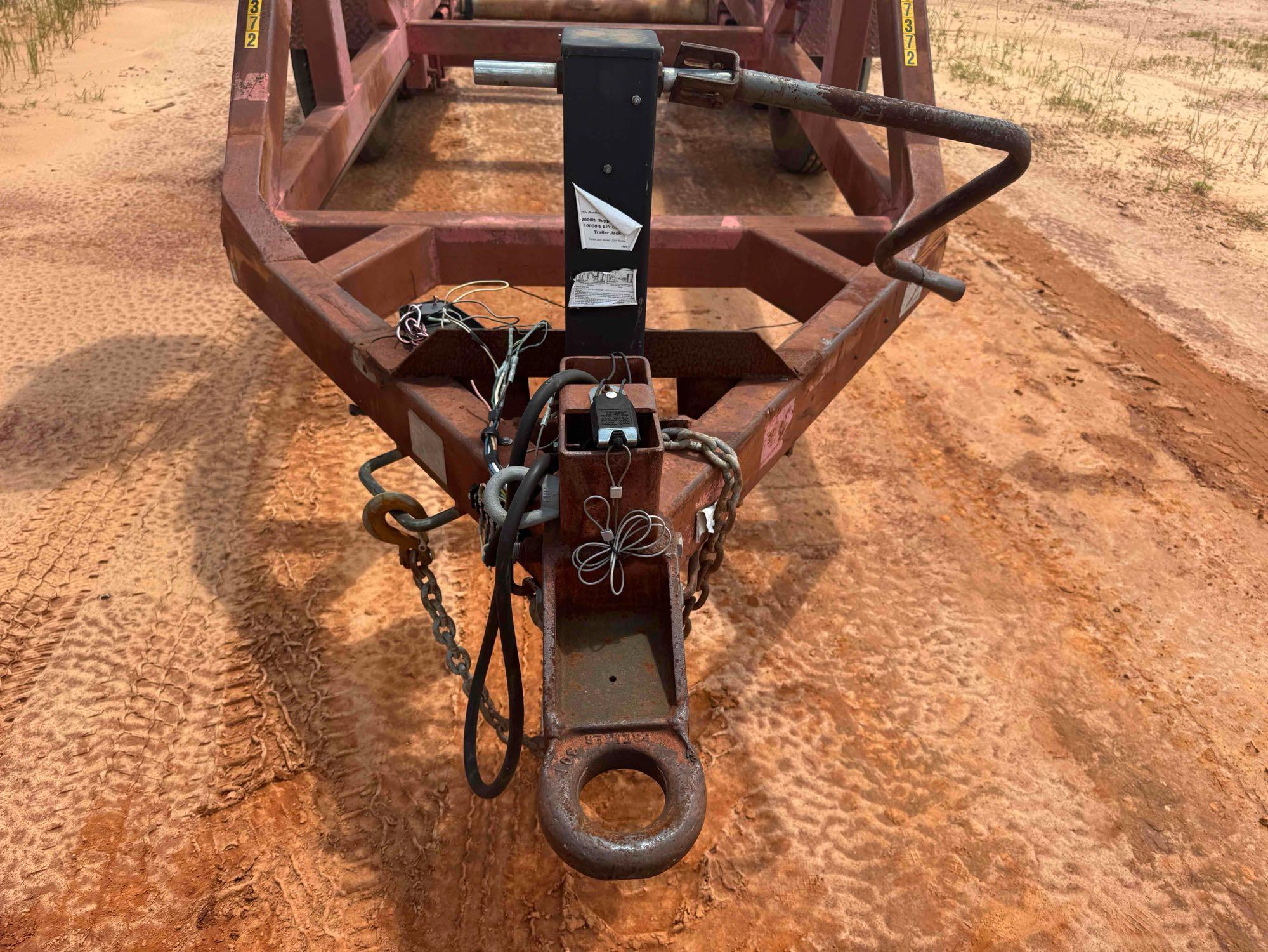 1990 Sherman CRT-372-1 Reel Trailer