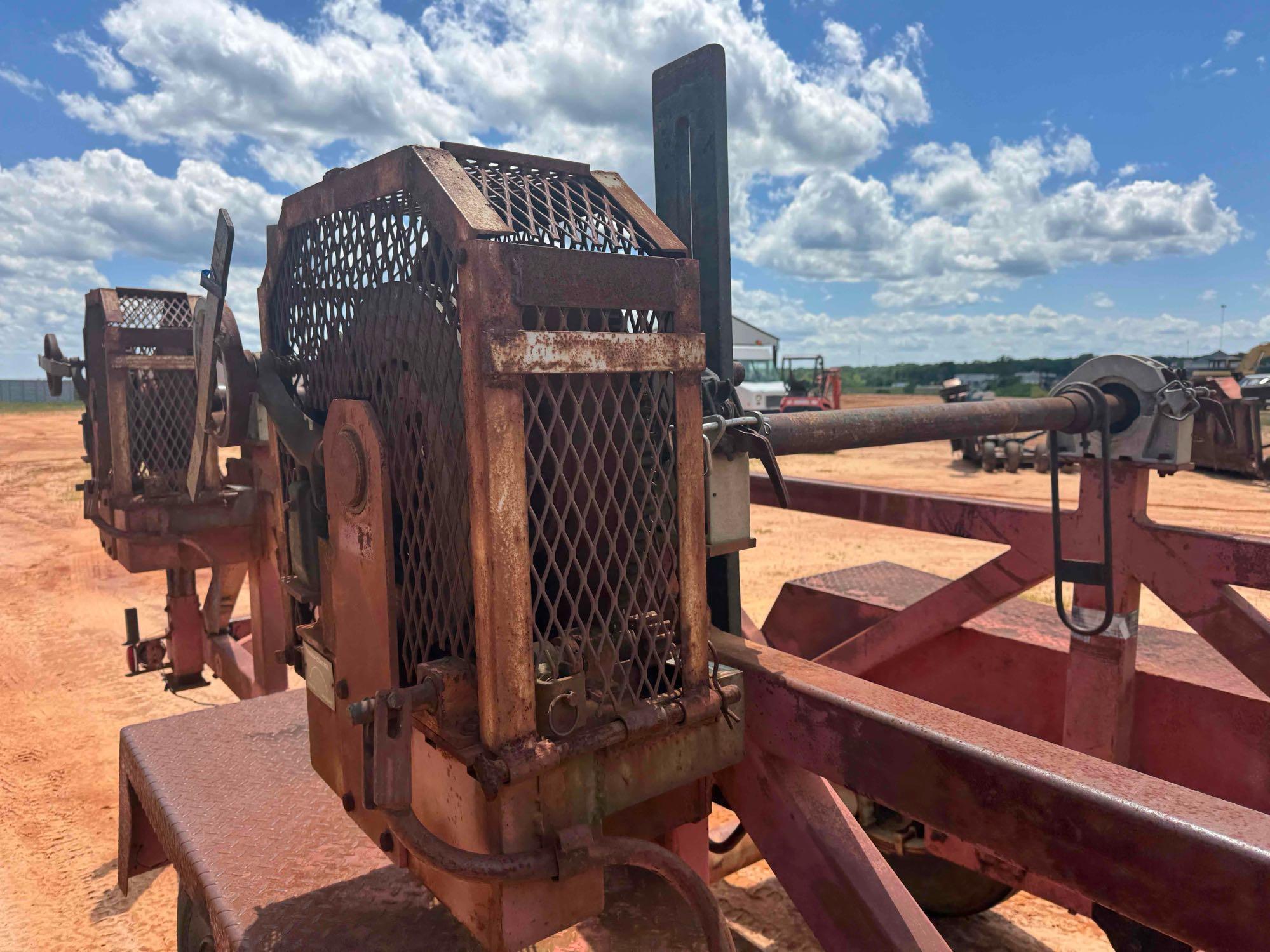 1990 Sherman CRT-372-1 Reel Trailer