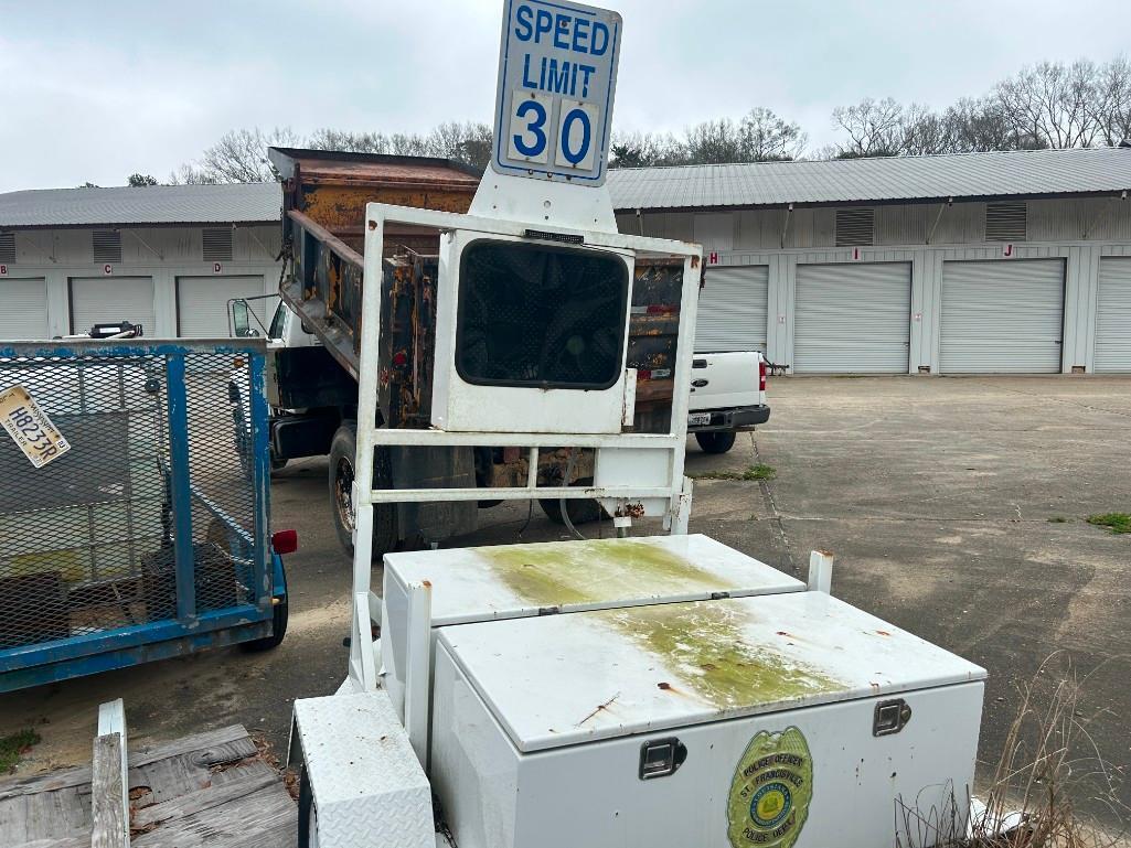 2003 Speed Radar Trailer