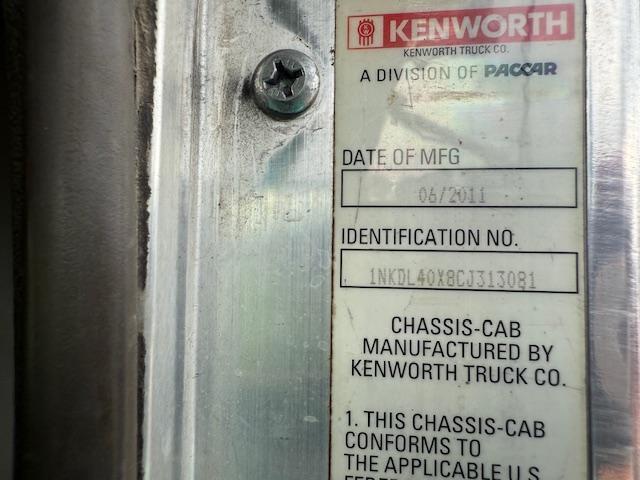 2011 Kenworth T800