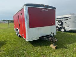 Hercules enclosed bumper pull trailer