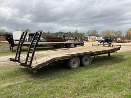 2016 HUDSON BROS 7 TON EQUIPMENT TRAILER