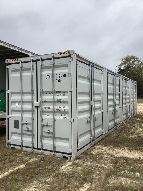 NEW 40 FT CONTAINER WITH 4 SIDE DOORS