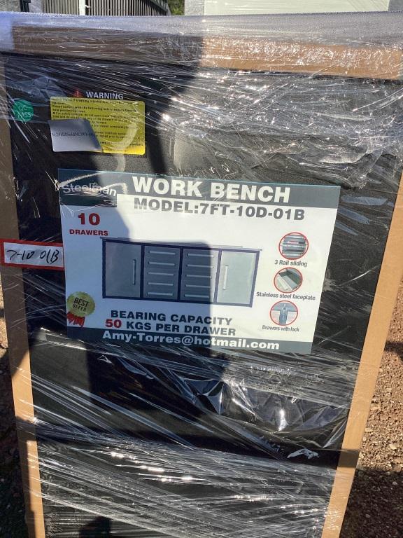 NEW WORK BENCH 10 DRAWER