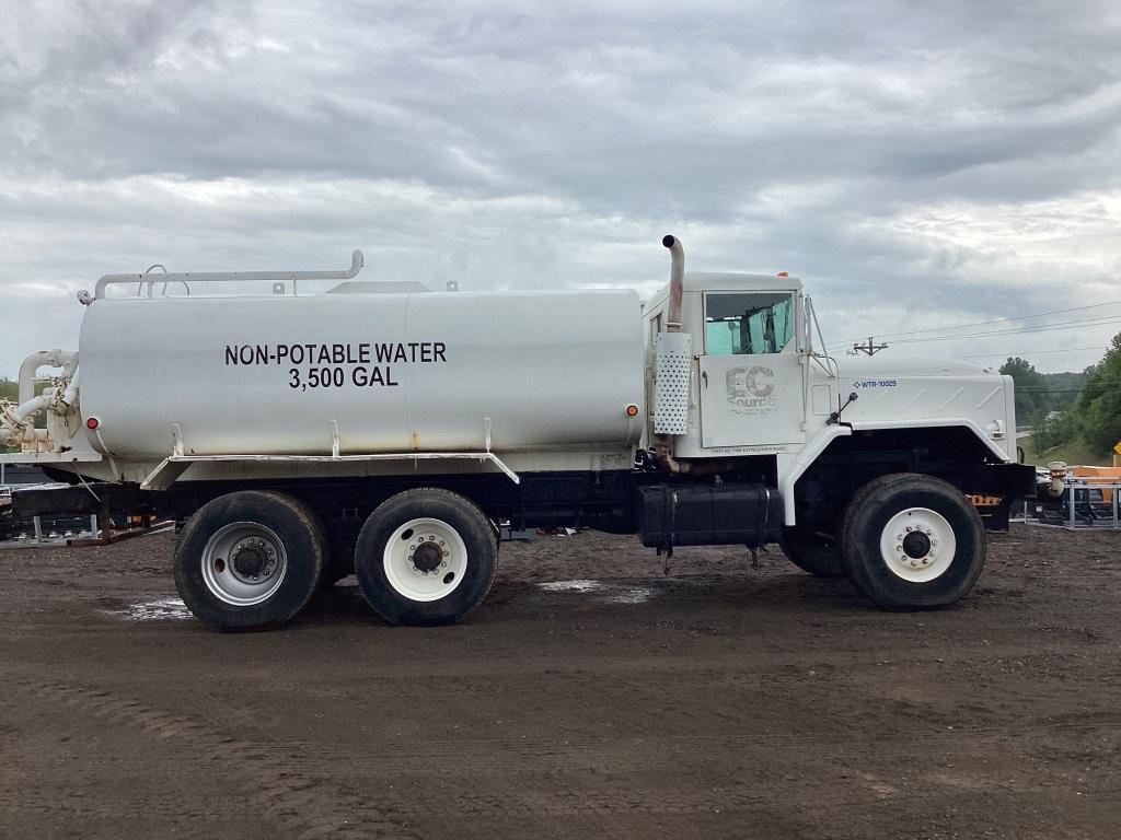 1985 AM GENERAL 3500 GAL WATER TRUCK