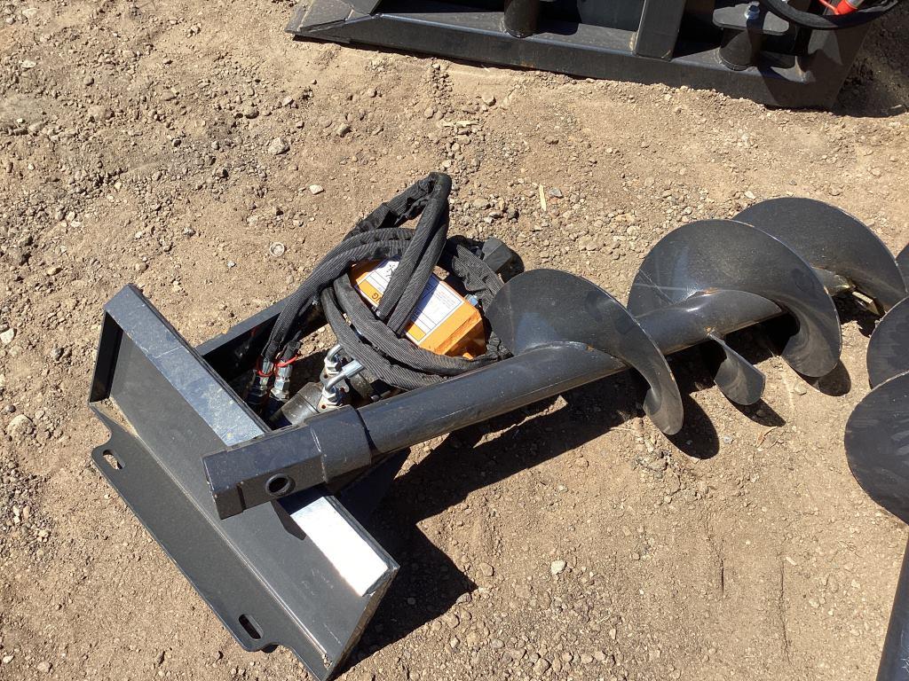 NEW WOLVERINE MINI SKIDSTEER AUGER W/BIT