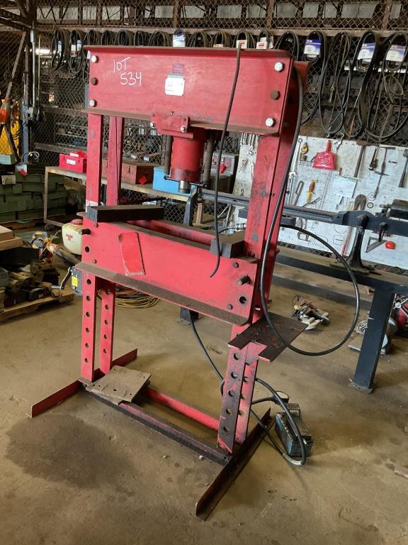 2001 NUGIER H75-4.5 HYDRAULIC PRESS