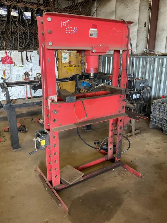 2001 NUGIER H75-4.5 HYDRAULIC PRESS