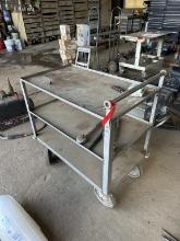 STAINLESS STEEL ROLL CART