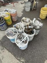 5 BUCKETS OF MISC HOSE FI