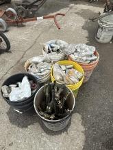 5 BUCKETS OF MISC HOSE FI