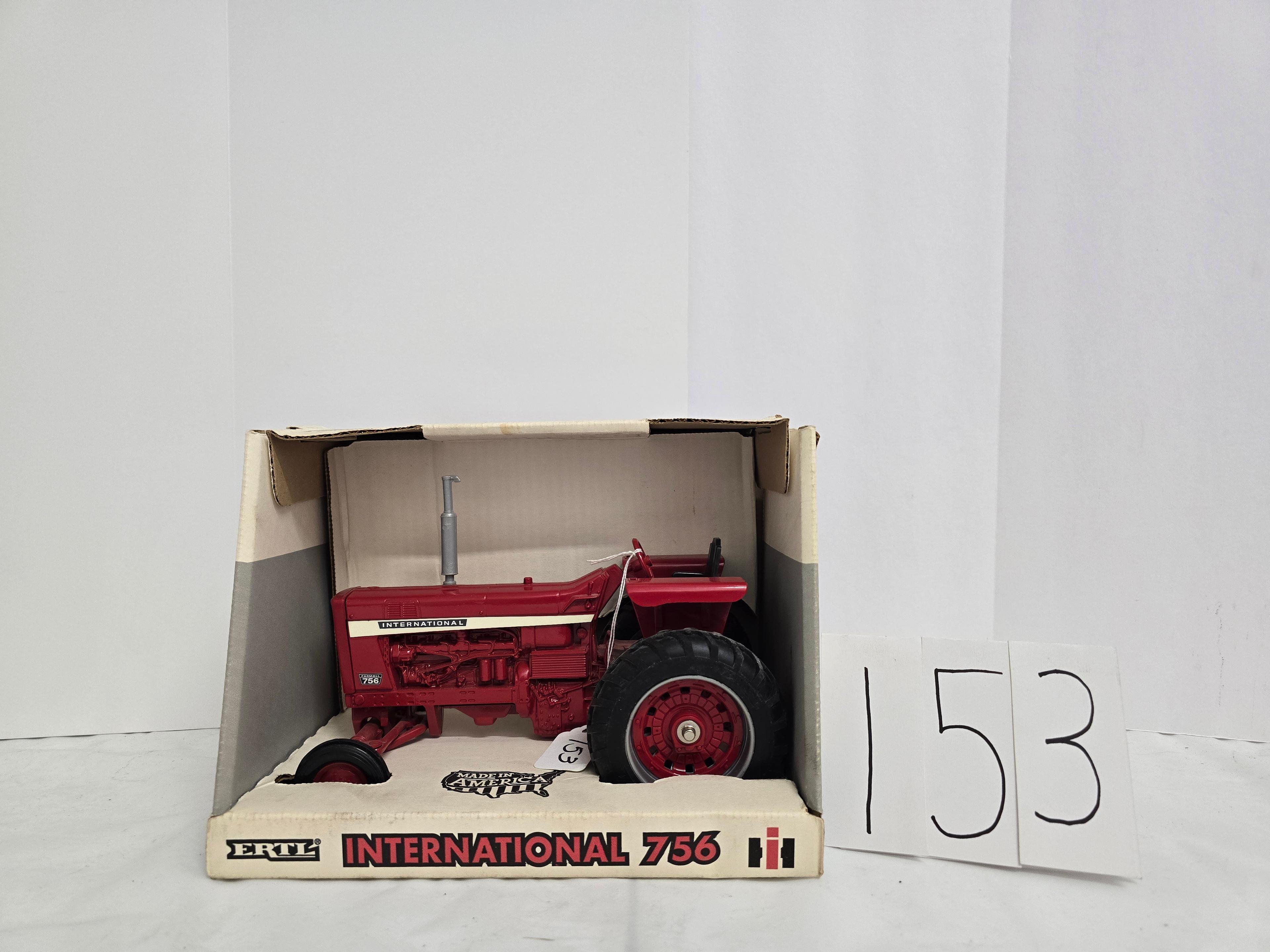 Ertl IH 756 116 scale #2308 box is fair