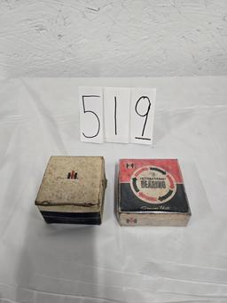 IH box hex nuts and unopened bearing