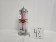 Coca-cola Glass Straw Dispenser Made In The Usa