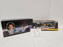 2 Ertl cars Miller's Racing 1995 Thunderbird 1 of 5000 and Prestige series Thunderbird nib
