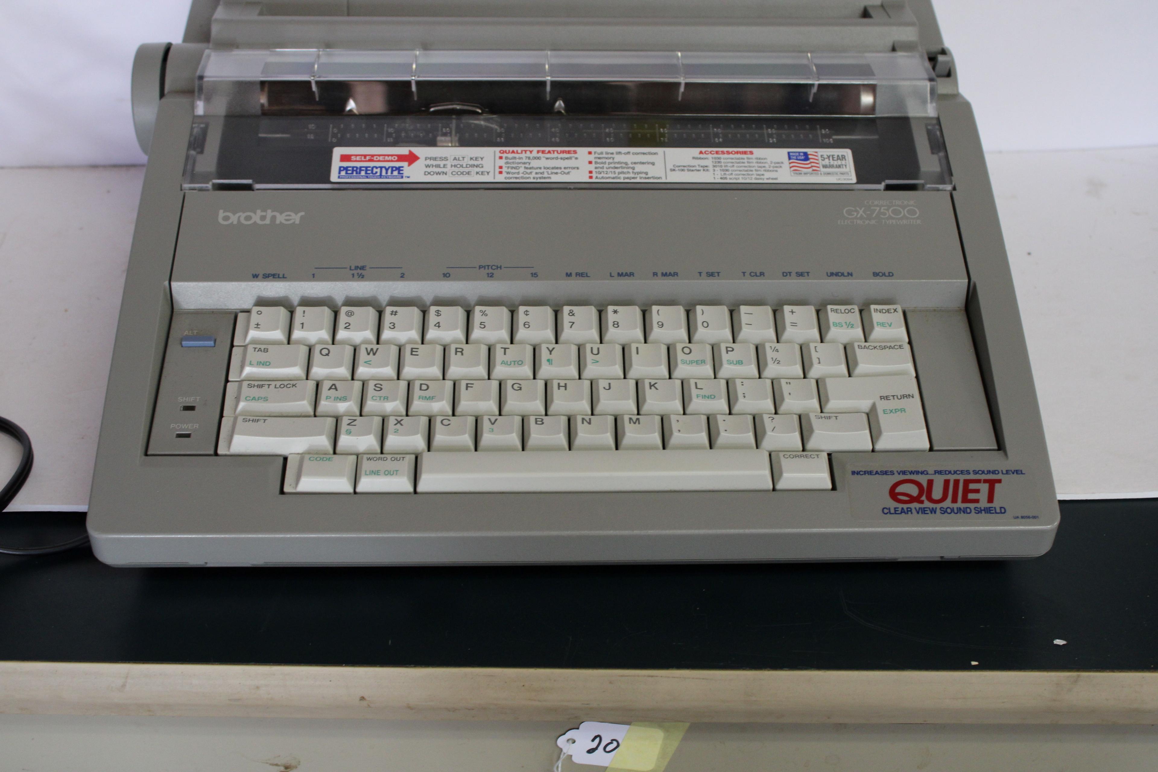 Brother Typewriter Gx7500