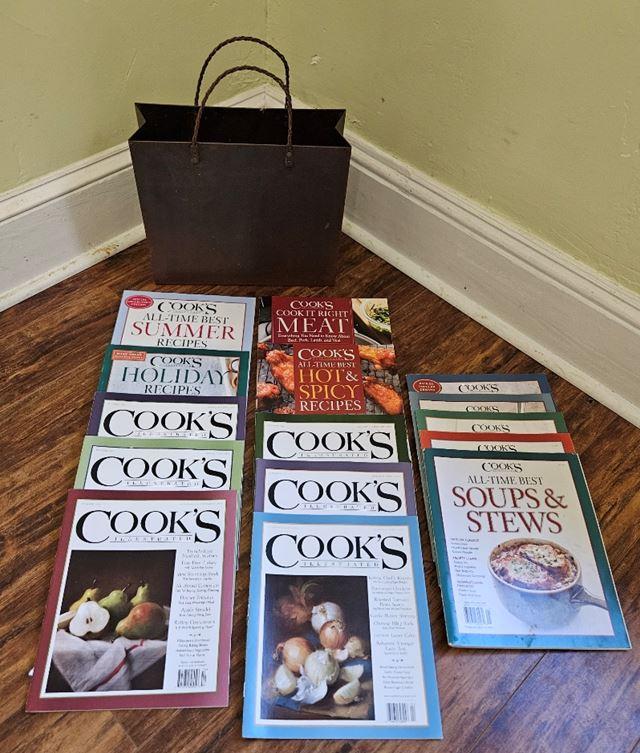 Cooks Illustrated Cook Book Lot
