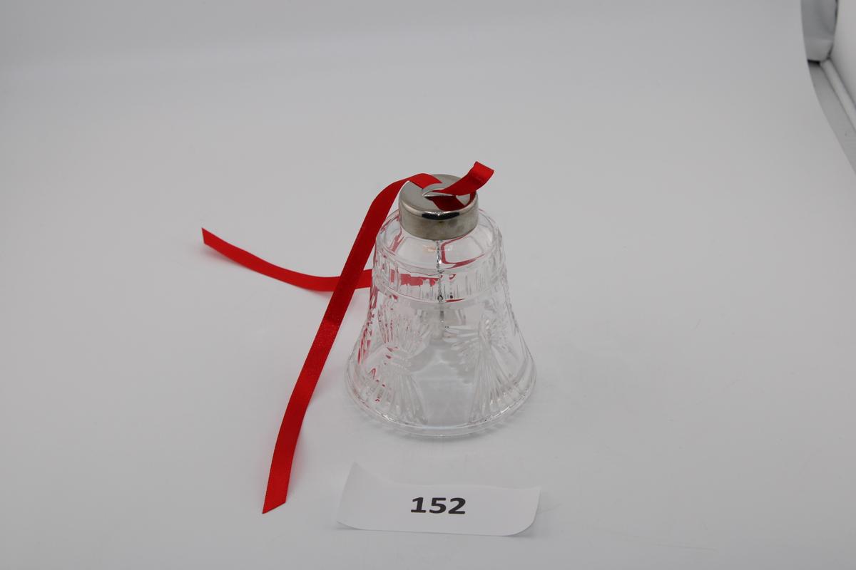 NIB Waterford Cut Crystal 2000 Y2K Millennium Bell Christmas Ornament Germany