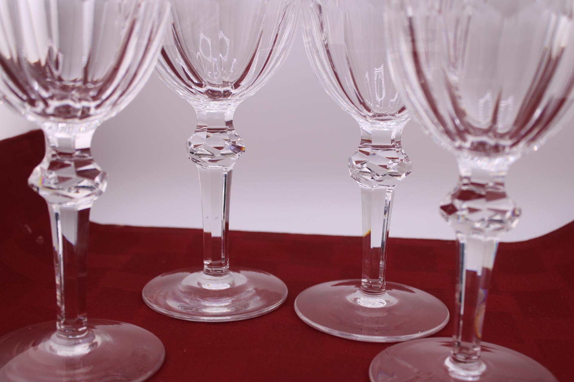 4 - Waterford Crystal Goblets