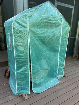 Green Thumb Lot, Includes Greenhouse and contents