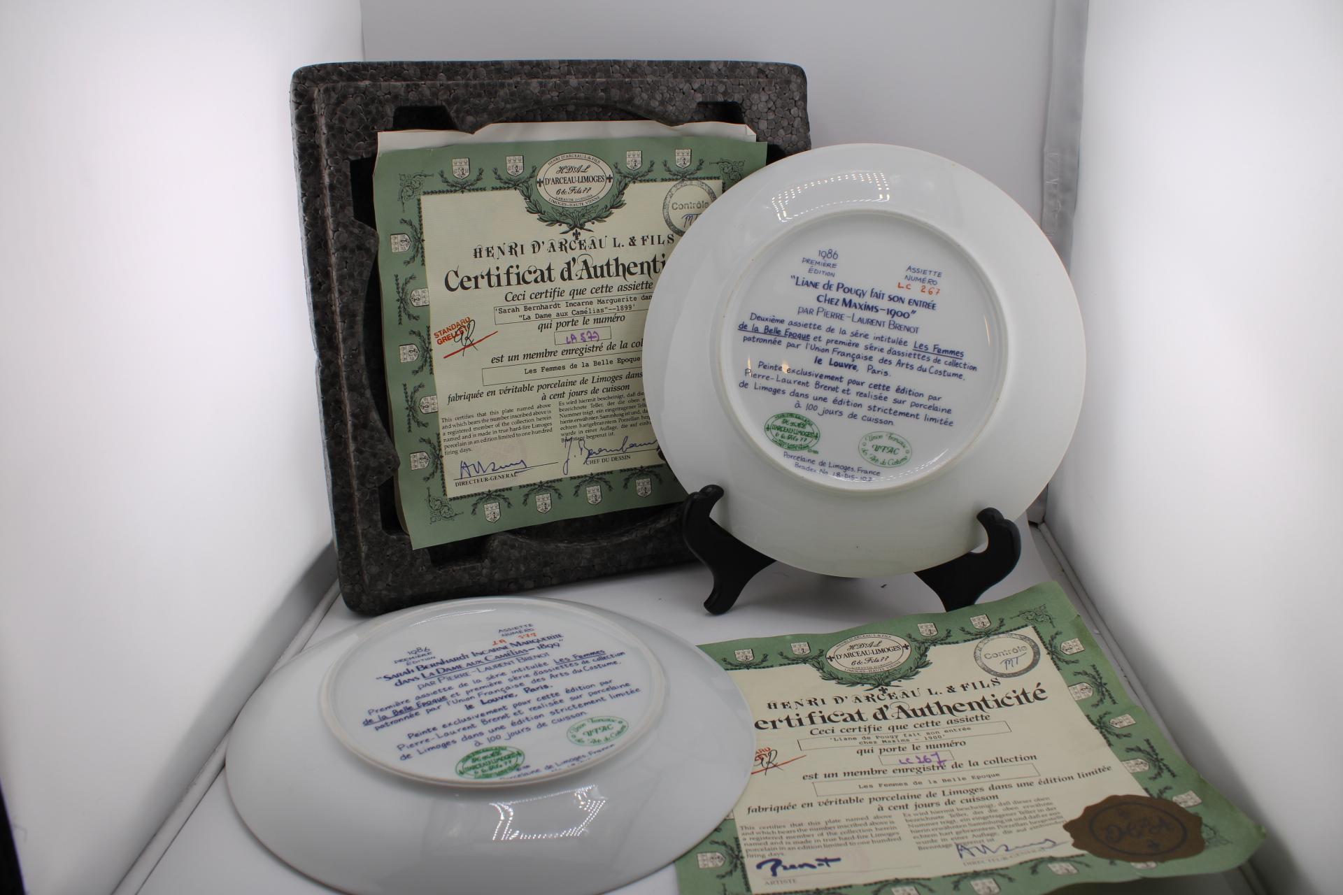 Henri D Arceau Plates