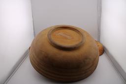 Wood Salad and Serving Bowls
