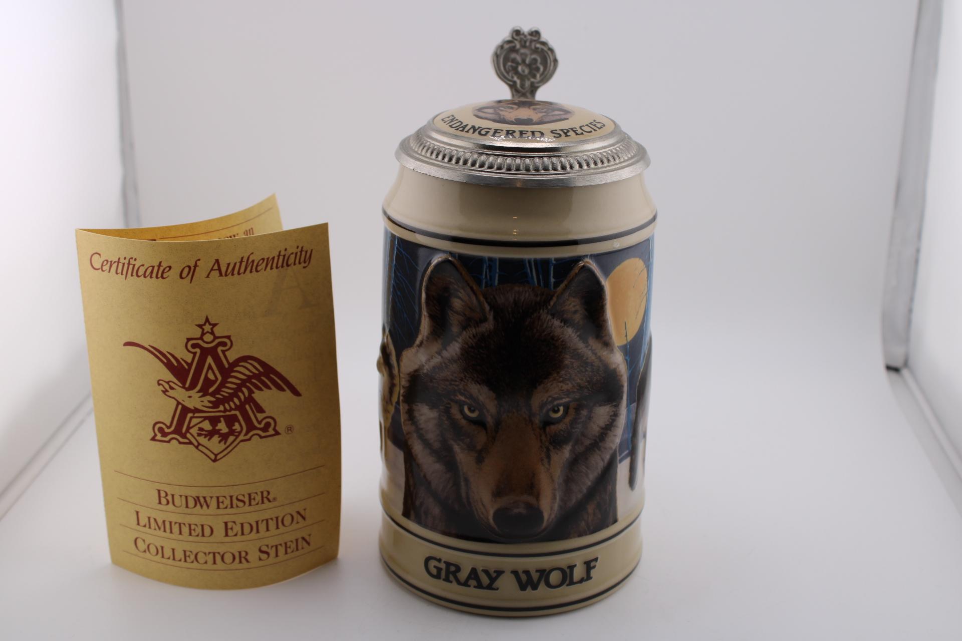 Budweiser Gray Wolf Stein