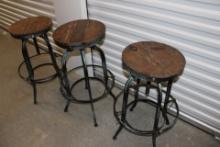 Three Barstools