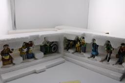 Department 56 Violet Vendor/Carolers/Chestnut vendor and David Copperfield