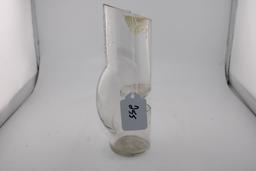 Embossed Glass Mouse Trap