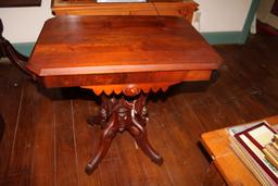 Framke & Sievers Victorian Era Carved Mahogany Table