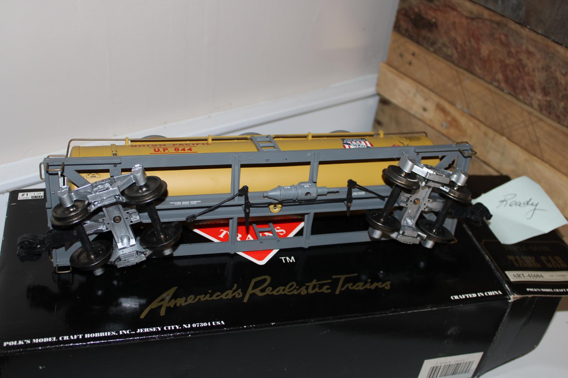 Aristo Craft 1 Guage Triple Dome Tank Car