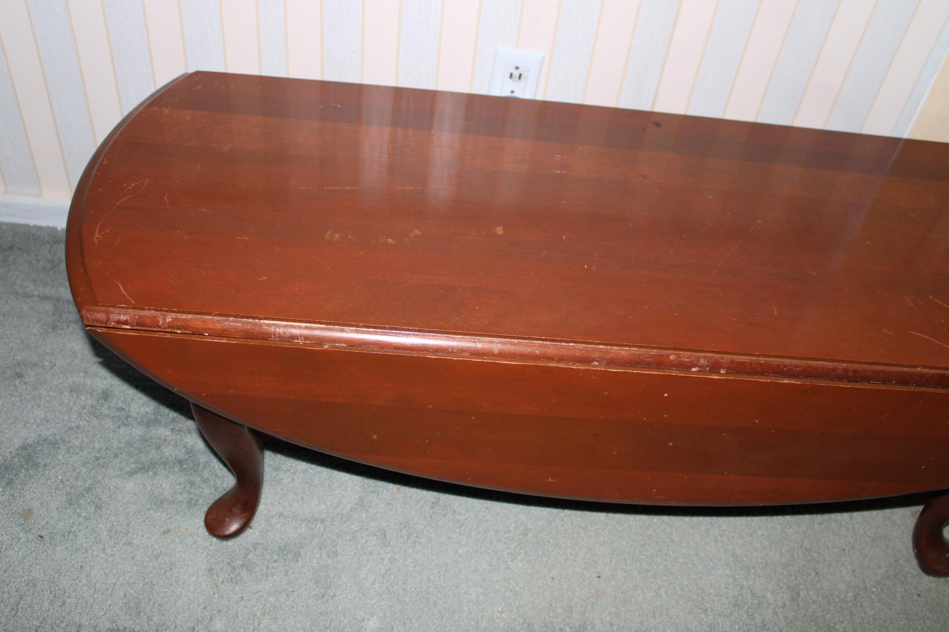 Small drop leaf table