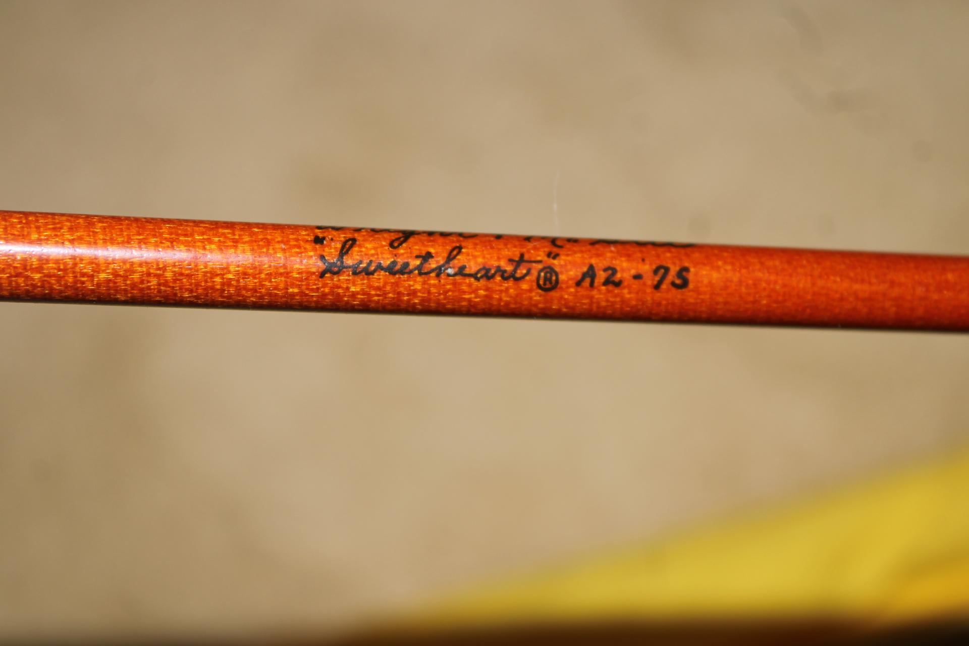 Wright and McGrill  Sweetheart spinning Fishing Pole.