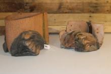 2 Pieces of Abstract Pottery