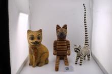 Folk Art Cat Lot