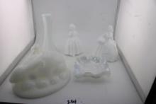 Milk Glass Lot