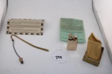 Lady Sterling Perfume Atomizer, Appears to be a Pam Meyer and Alchemy Vintage Piece (Bookmark)