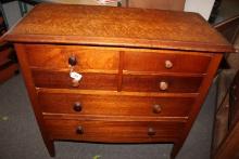 Six drawer Wood chest