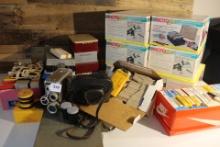 Vintage Camera, Film Lot