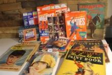 Vintage Lot of Color Books, Magazines, Newspapers, Wheaties Boxes