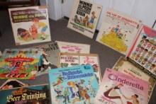 Vintage Childrens Vinyl Records